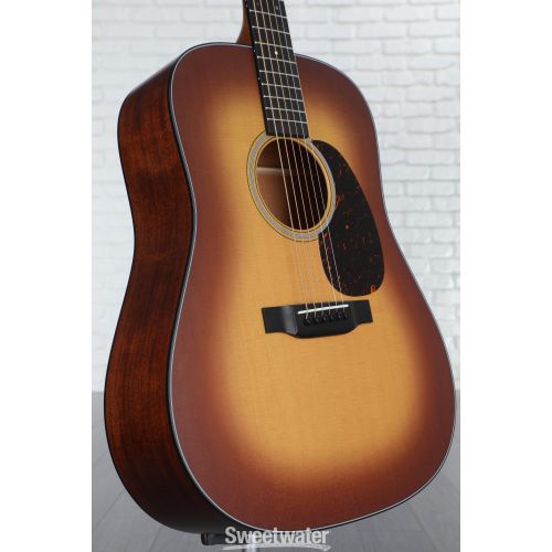  Martin D-18 Satin Acoustic Guitar - Satin Amberburst