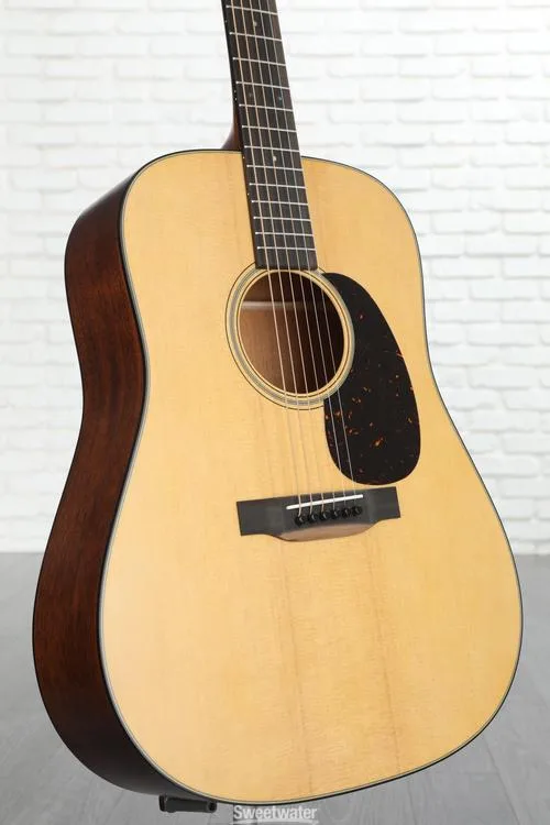 Martin D-18 Satin Acoustic Guitar - Satin Natural