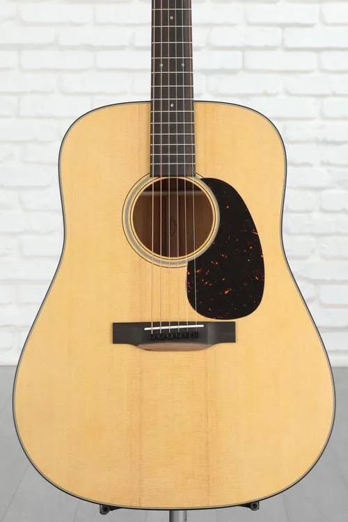  Martin D-18 Satin Acoustic Guitar - Satin Natural