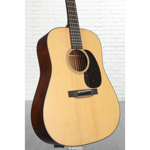  Martin D-18 Satin Acoustic Guitar - Satin Natural