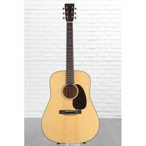  Martin D-18 Satin Acoustic Guitar - Satin Natural