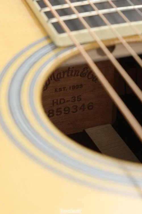  Martin HD-35 Acoustic Guitar - Natural