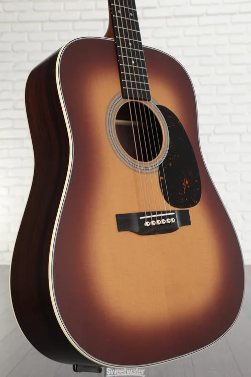 Martin D-28 Satin Acoustic Guitar - Amberburst