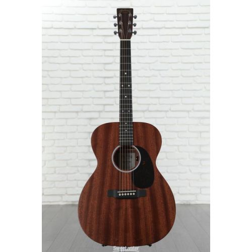  Martin 000-10E Acoustic-Electric Guitar - Natural Satin Sapele