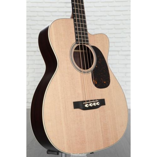  Martin BC-16E Acoustic-Electric Bass Guitar - Natural Demo