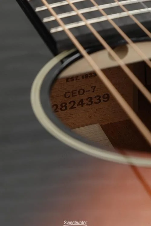  Martin CEO-7 Acoustic Guitar - Autumn Sunset Burst Demo