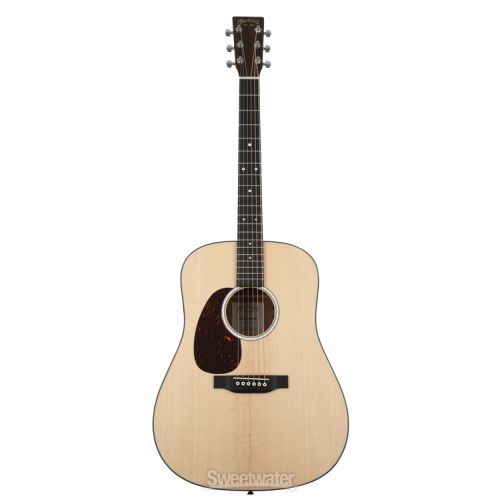 Martin D-10E Road Series Left-Handed Acoustic-electric Guitar - Natural Spruce