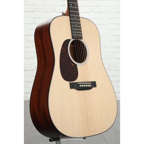  Martin D-10E Road Series Left-Handed Acoustic-electric Guitar - Natural Spruce