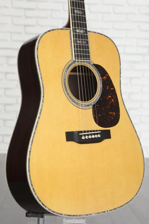 Martin D-45 Acoustic Guitar - Natural Demo