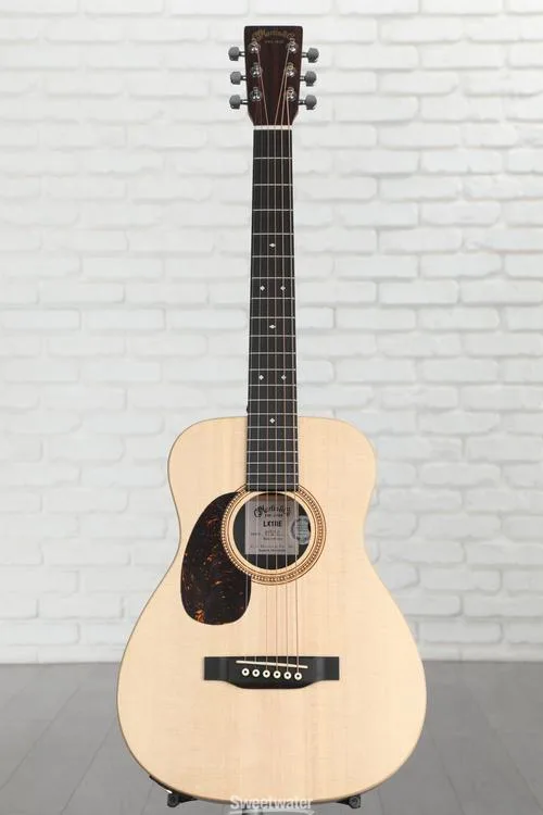  Martin LX1RE Little Martin Left-Handed Acoustic-electric Guitar - Natural