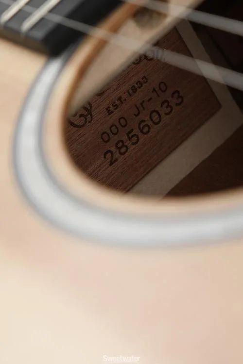  Martin 000Jr-10 Left-Handed Acoustic Guitar - Natural