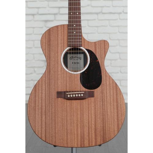  Martin GPC-X2E Grand Performance Acoustic-Electric Guitar - Natural Macassar