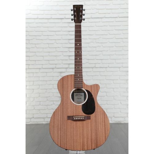  Martin GPC-X2E Grand Performance Acoustic-Electric Guitar - Natural Macassar