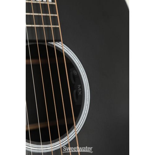  Martin DX Johnny Cash Left-Handed - Jett Black