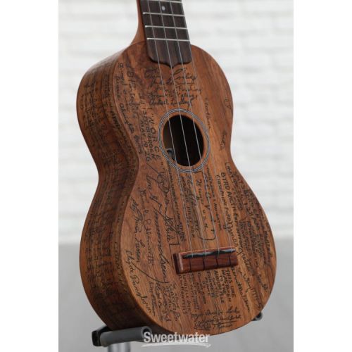  Martin Konter Soprano Left-Handed Ukulele - Flamed Koa