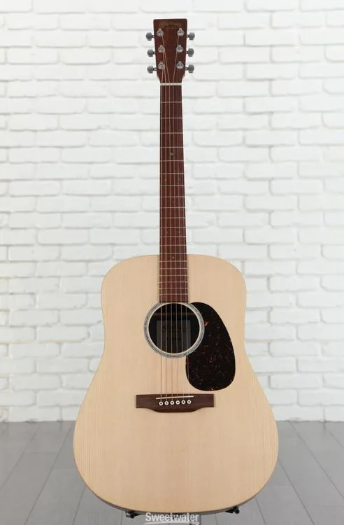  Martin D-X2E Dreadnought Acoustic-electric Guitar - Figured Mahogany Pattern