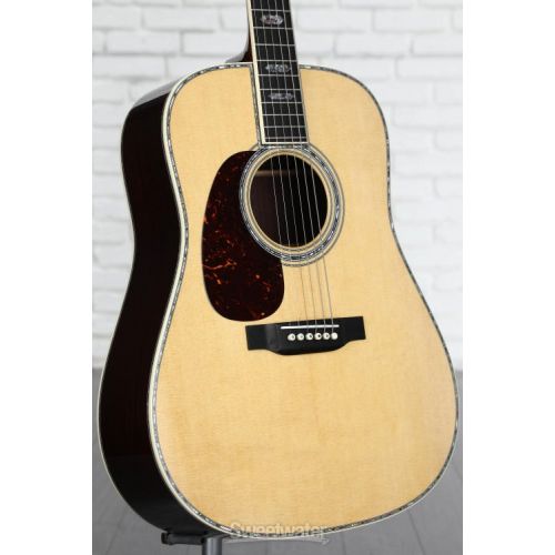  Martin D-45 Left-handed Dreadnought Acoustic Guitar - Natural