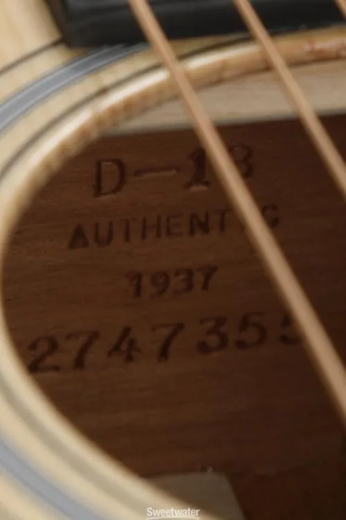  Martin D-18 Authentic 1937 VTS Acoustic Guitar - Natural Demo