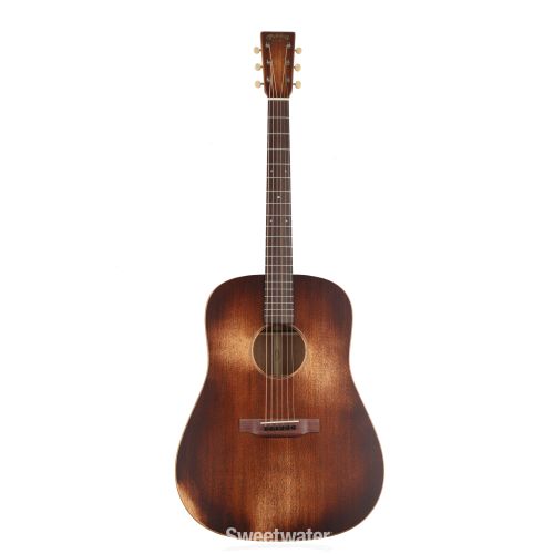  Martin D-15M StreetMaster Acoustic Guitar - Mahogany Burst