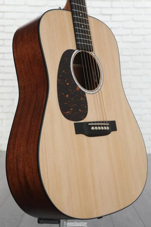 Martin D-10E Road Series Left-Handed Acoustic-electric Guitar - Natural Spruce Demo