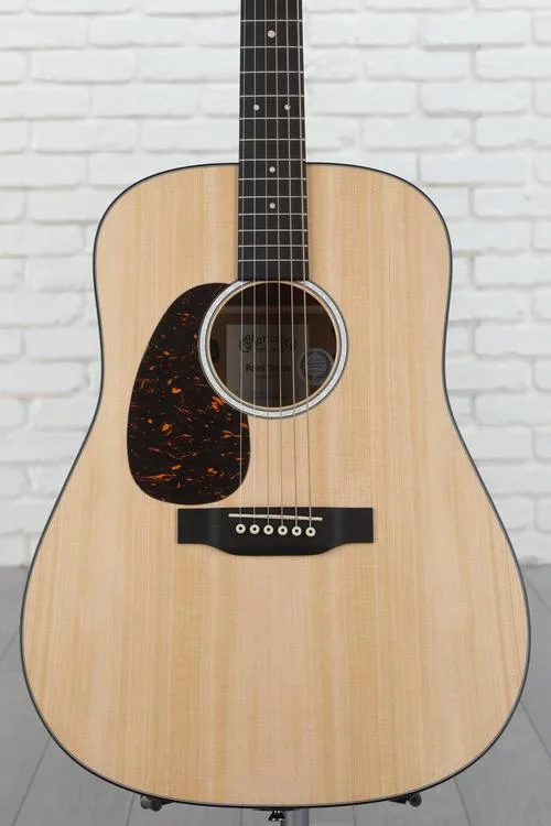  Martin D-10E Road Series Left-Handed Acoustic-electric Guitar - Natural Spruce Demo