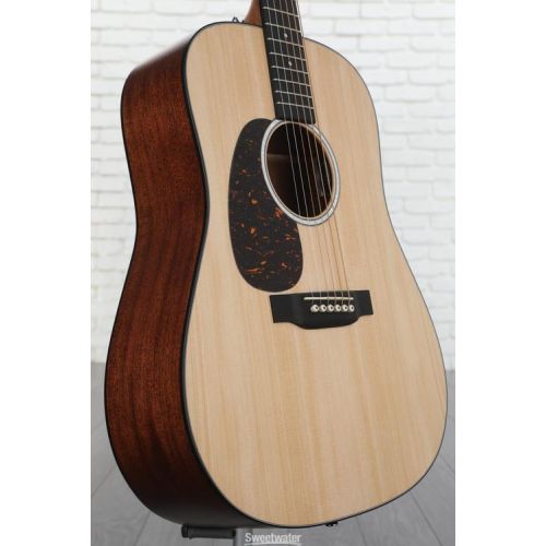  Martin D-10E Road Series Left-Handed Acoustic-electric Guitar - Natural Spruce Demo