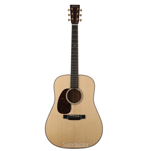  Martin D-18 Modern Deluxe Left-Handed Acoustic Guitar - Natural