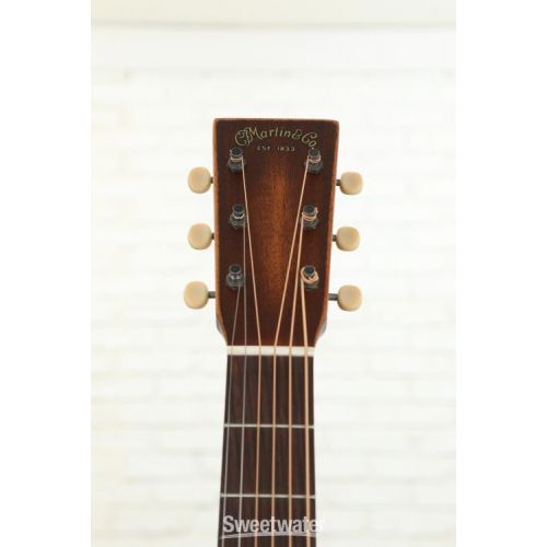  Martin D-15M StreetMaster Left-Handed Acoustic Guitar - Mahogany Burst