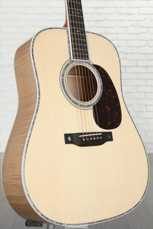 Martin Custom Shop D-42 Flamed Maple Acoustic Guitar - Natural
