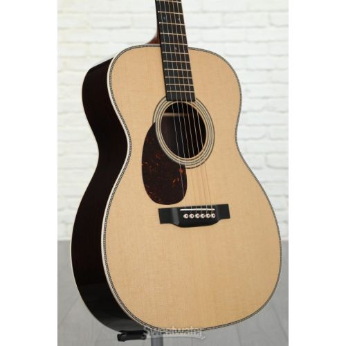  Martin OM-28 Modern Deluxe Left-Handed Acoustic Guitar - Natural