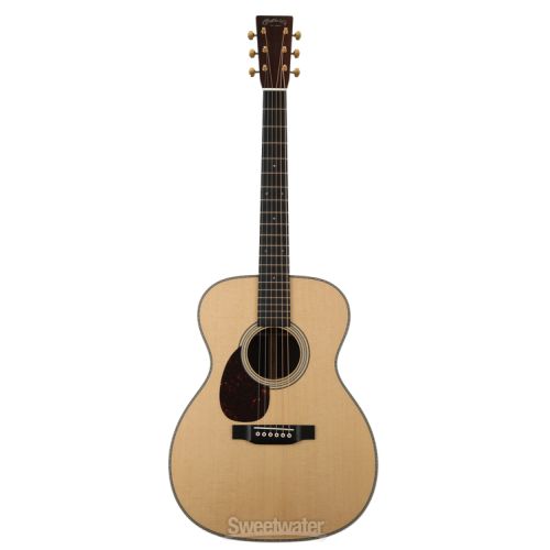  Martin OM-28 Modern Deluxe Left-Handed Acoustic Guitar - Natural