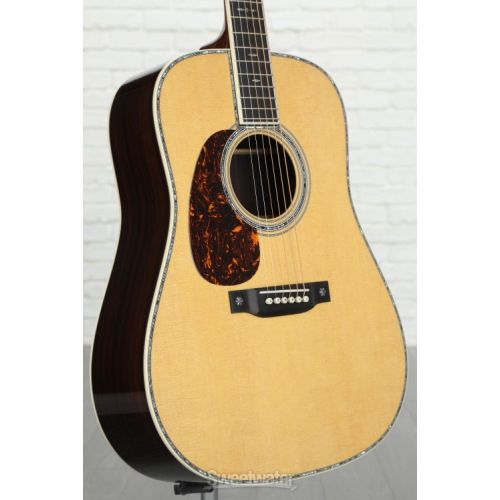  Martin D-42 Left-Handed Dreadnought Acoustic Guitar - Natural