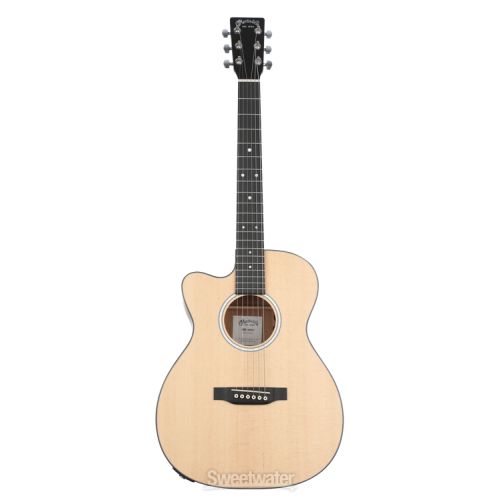  Martin 000CJr-10E Left-Handed Acoustic-electric Guitar - Natural