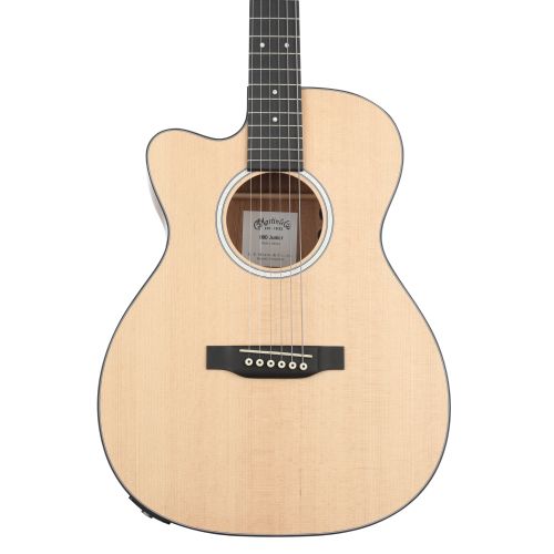  Martin 000CJr-10E Left-Handed Acoustic-electric Guitar - Natural