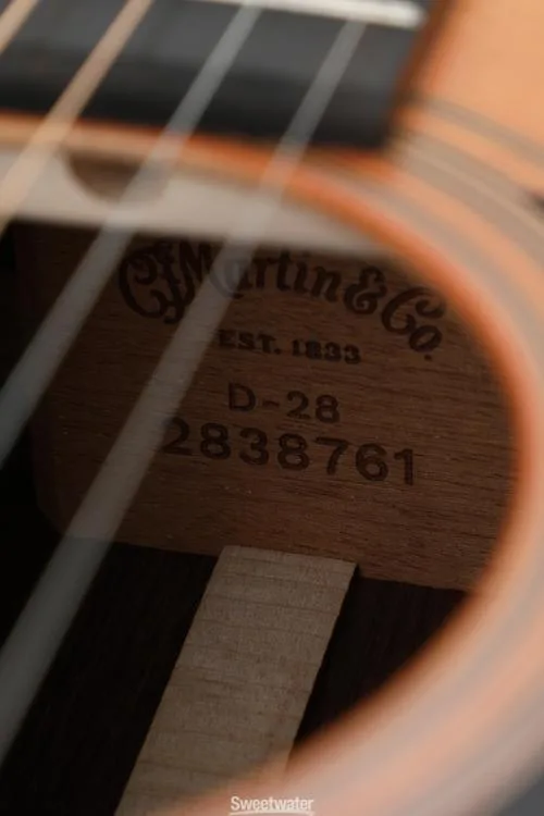  Martin D-28 Street Legend Acoustic Guitar - Custom Ink