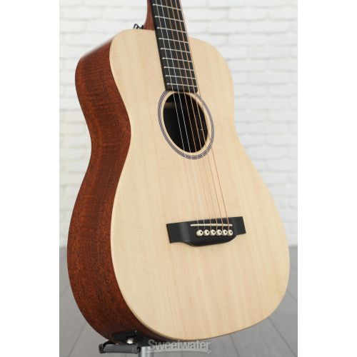  Martin LX1E Left-handed Little Martin Acoustic-electric Guitar - Natural