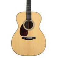Martin OM-28 Left-Handed Acoustic Guitar - Natural with Rosewood