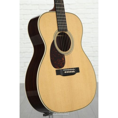  Martin OM-28 Left-Handed Acoustic Guitar - Natural with Rosewood