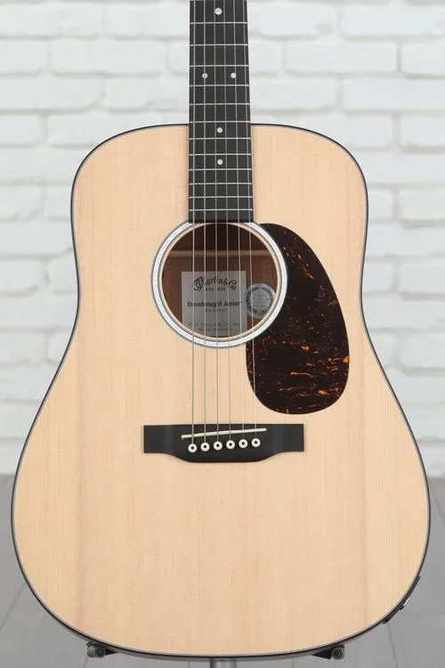  Martin D Jr-10E Acoustic-electric Guitar - Natural Spruce