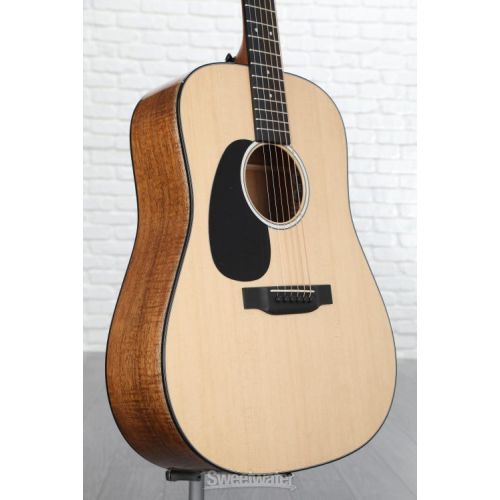  Martin D-12E Koa Left-Handed Acoustic-electric Guitar - Natural Spruce