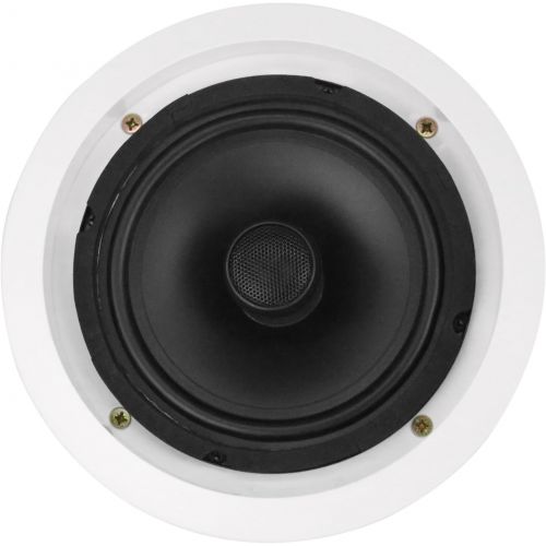  Martin Ranger Dual 6-Inch in-Wall/in-Ceiling 2-Way Stereo Sound Speaker with 1 Silk Dome Tweeter and Crossover Network(Sold as Pair)
