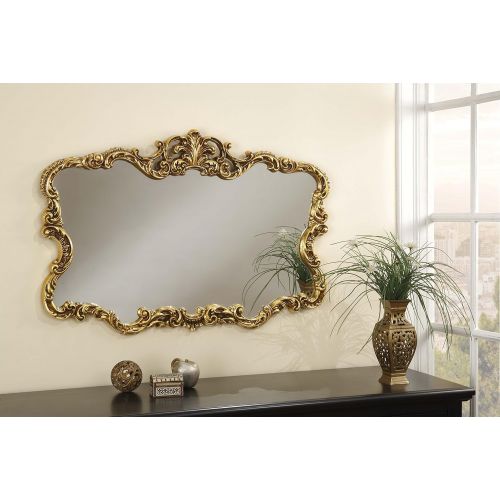  Martin Svensson Home 120105 Wall Mirror Antique Gold