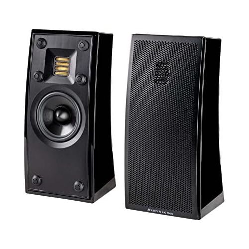  MartinLogan Motion 2i Bookshelf Speaker, Pair (Gloss Black)