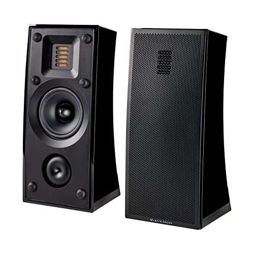  MartinLogan Motion 4i Bookshelf Speaker, Pair (Gloss Black)