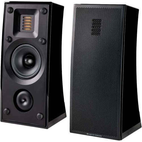  MartinLogan Motion 4i Bookshelf Speaker, Pair (Gloss Black)