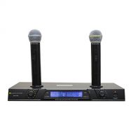 MartinRanger UHF700V2 Dual Channel UHF Rechargeable Wireless Microphone
