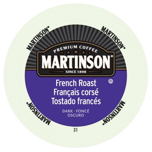  Martinson Coffee French Roast RealCup Portion Pack for Keurig Brewers by Martinson Coffee
