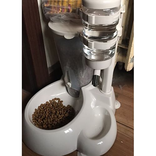  MaruPet Automatic Pet Standing Water Dispenser Cat Dog Standing Bowl Detachable Pole Automatically Feeding Water Height Adjustable