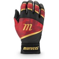 Marucci - Foxtrot T-Ball Batting Glove Black/RED (MBGFXTR-BK/R-YM/YL), Youth Medium/Youth Large