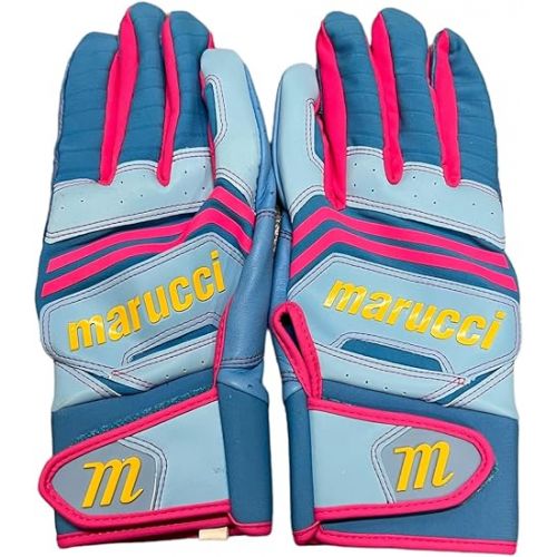  Marucci FUZN Adult Batting Gloves: Superior Grip, Ultimate Control, and Maximum Style for Your Winning Swing.